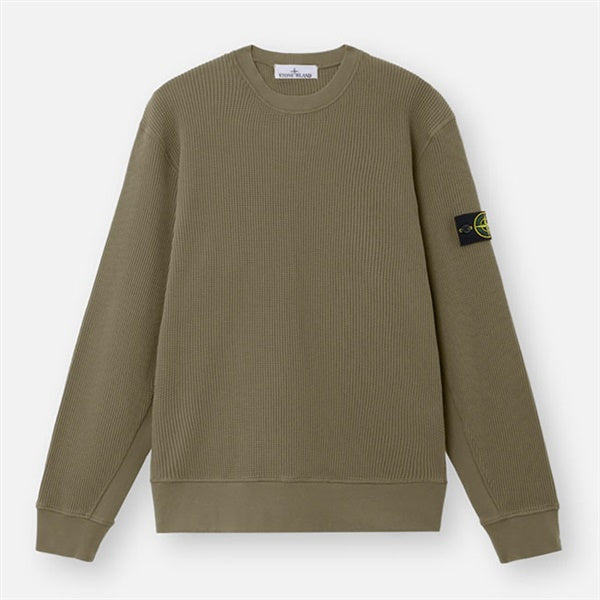 STONE ISLAND ストーンアイランド ワッフル スウェットシャツ 6100056