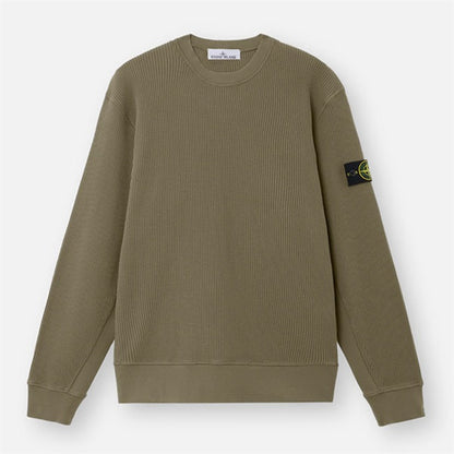 STONE ISLAND ストーンアイランド ワッフル スウェットシャツ 6100056