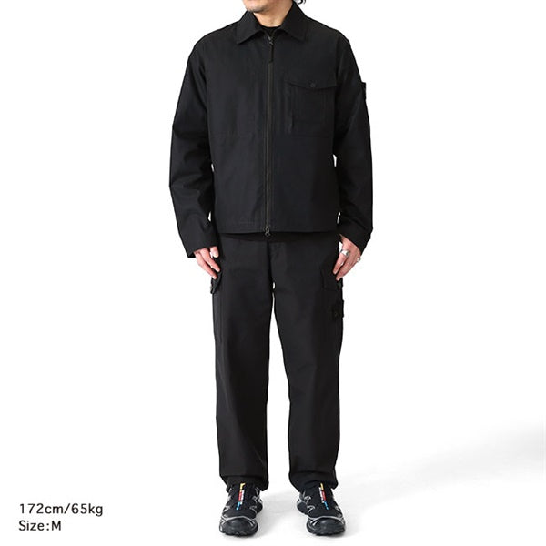 STONE ISLAND GHOST ストーンアイランド ゴーストピース コットンキャンバス ジップジャケット 1200011