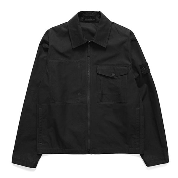 STONE ISLAND GHOST ストーンアイランド ゴーストピース コットンキャンバス ジップジャケット 1200011
