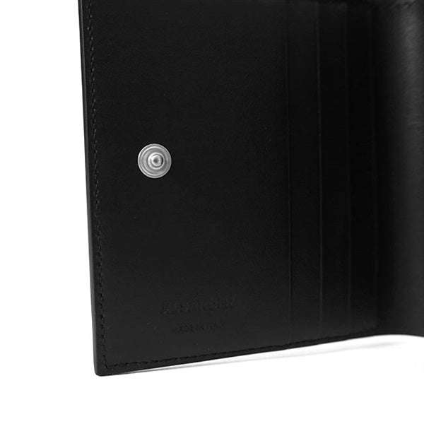 JIL SANDER ジルサンダー MINI FRENCH PURSE エンボスロゴ入り ジップ