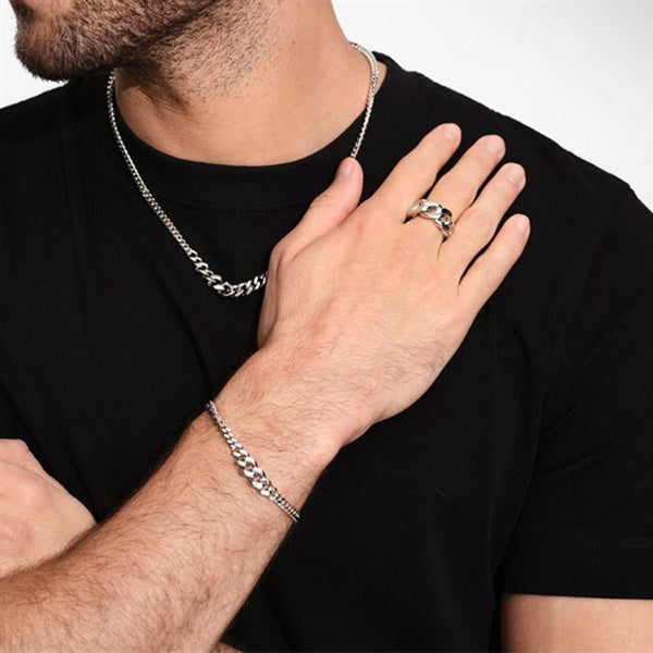 TOMWOOD トムウッド Dean Bracelet シルバー チェーン ブレスレット 101251 **