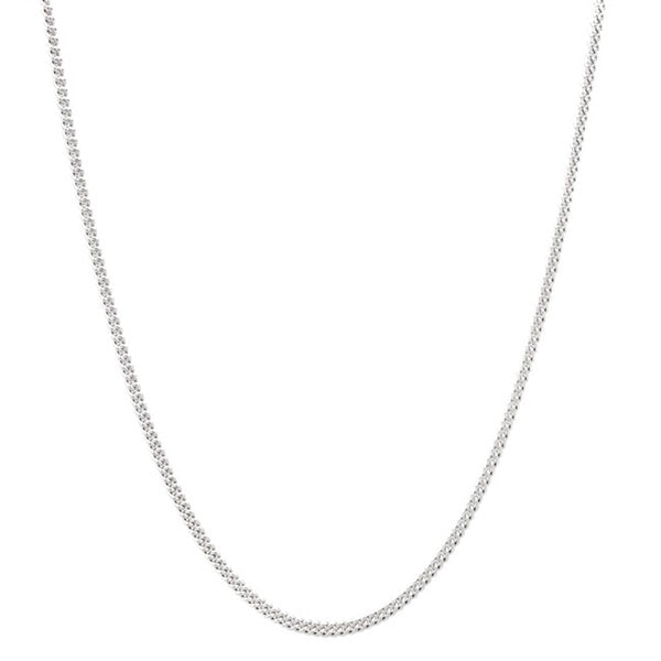 TOMWOOD トムウッド Curb Chain Slim 24.5 inch シルバー チェーンネックレス 100269