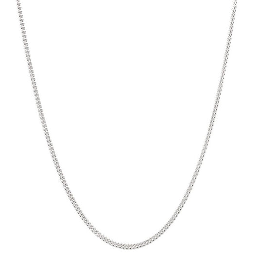 TOMWOOD トムウッド Curb Chain Slim 24.5 inch シルバー チェーンネックレス 100269
