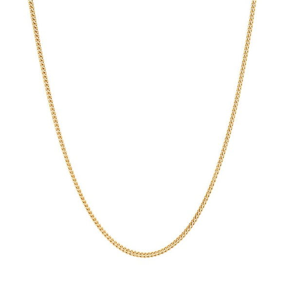 TOMWOOD トムウッド Curb Chain Slim Gold 20.5 inch ゴールド チェーンネックレス 100270 **
