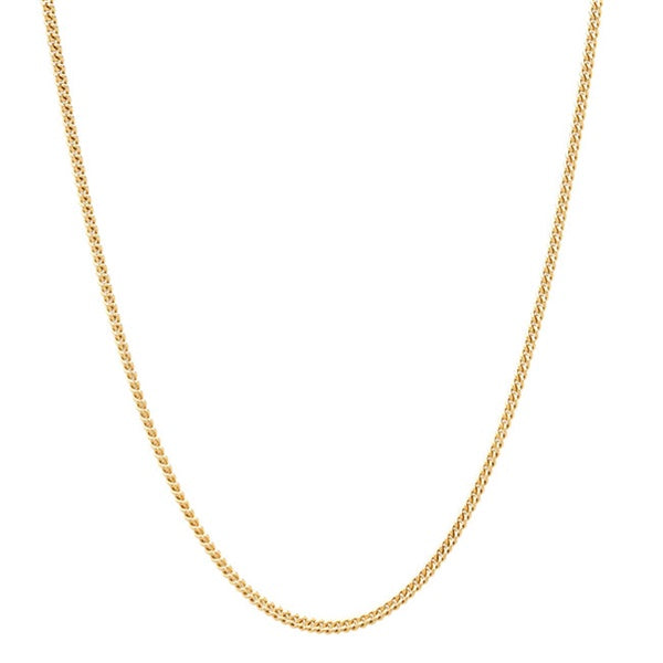 TOMWOOD トムウッド Curb Chain Slim Gold 24.5 inch ゴールド チェーンネックレス 100270 **