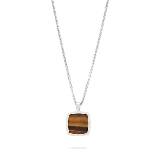 TOMWOOD トムウッド Cushion Pendant Tiger Eye 21.5 inch クッション ペンダント タイガーアイ ネックレス 100364 **