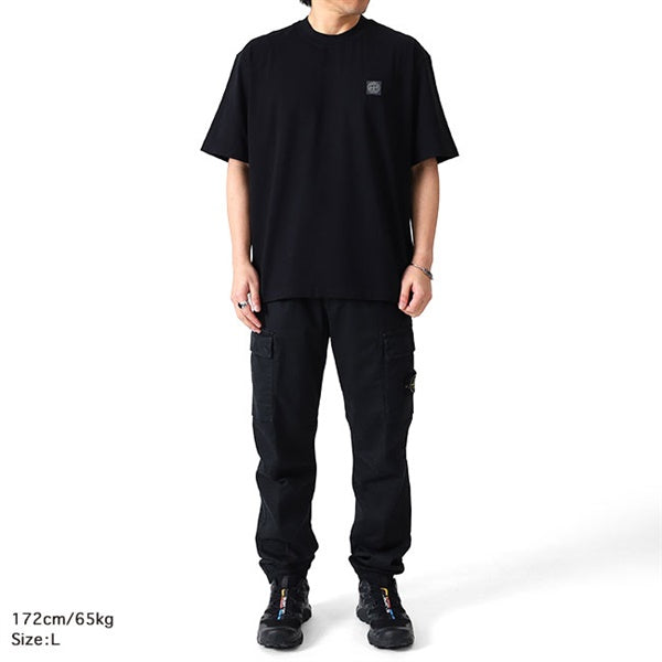 STONE ISLAND ストーンアイランド ガーメントダイ コンパスロゴ Tシャツ K1S152100034 S0115 **