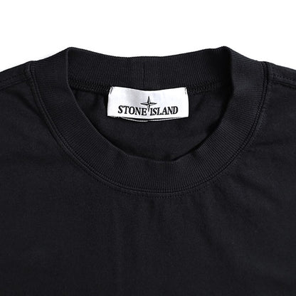 STONE ISLAND ストーンアイランド ガーメントダイ コンパスロゴ Tシャツ K1S152100034 S0115 **
