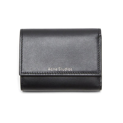 Acne Studios アクネストゥディオズ 3つ折りレザーウォレット FN-UX-SLGS000261 **