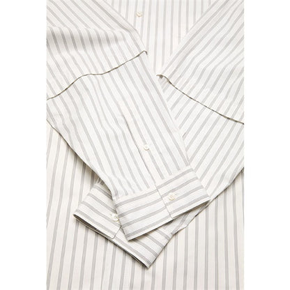 Acne Studios アクネストゥディオズ オーバーサイズ ダブルスリーブ ストライプシャツ FN-MN-SHIR000952