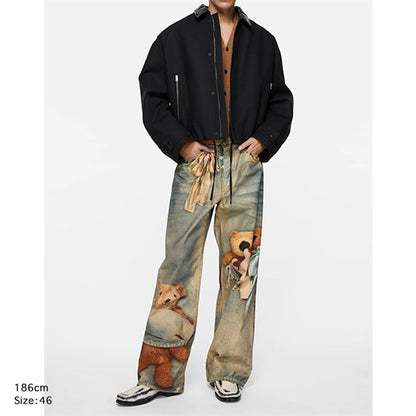Acne Studios アクネストゥディオズ 襟レザー ショートレングス ボンバージャケット FN-MN-OUTW001243