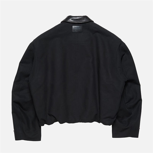 Acne Studios アクネストゥディオズ 襟レザー ショートレングス ボンバージャケット FN-MN-OUTW001243