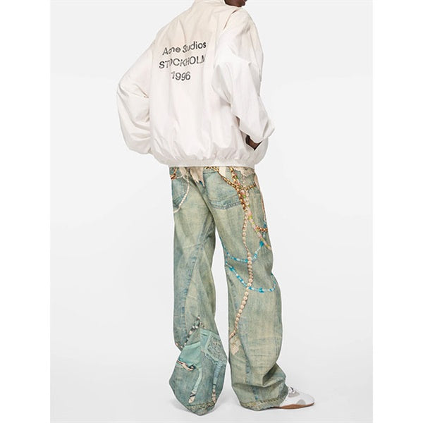 Acne Studios アクネストゥディオズ コットンポプリン バックロゴ ジャケット FN-MN-OUTW001264