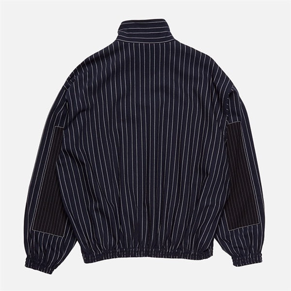 Acne Studios アクネストゥディオズ パッチワーク ピンストライプジャケット FN-MN-OUTW001281