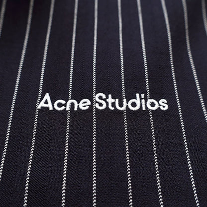 Acne Studios アクネストゥディオズ パッチワーク ピンストライプジャケット FN-MN-OUTW001281