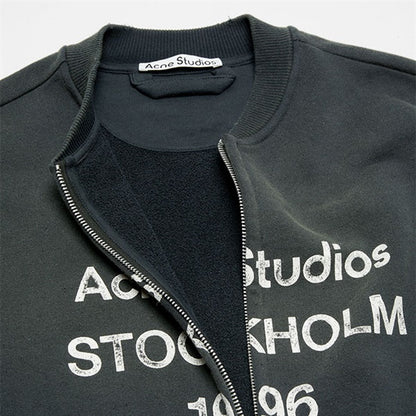 Acne Studios アクネストゥディオズ 1996 ロゴ ジップ スウェットジャケット FN-UX-SWEA000052