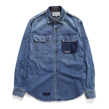 Maison Margiela メゾンマルジェラ ヴィンテージ デニムシャツ S50DT0064 M30034