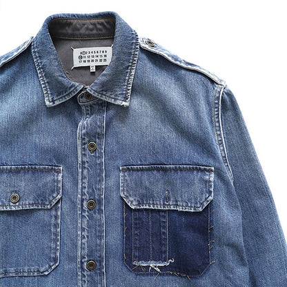 Maison Margiela メゾンマルジェラ ヴィンテージ デニムシャツ S50DT0064 M30034