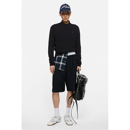 Acne Studios アクネストゥディオズ ヤクウール Faceロゴ クルーネックセーター FA-UX-KNIT000130