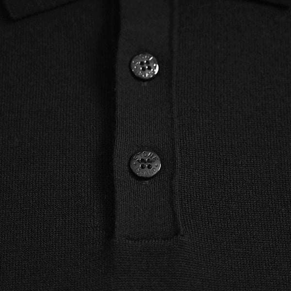 Stone Island ストーンアイランド MAGLIA RWS ラムウール ハイゲージ ニットポロシャツ 8115502C4