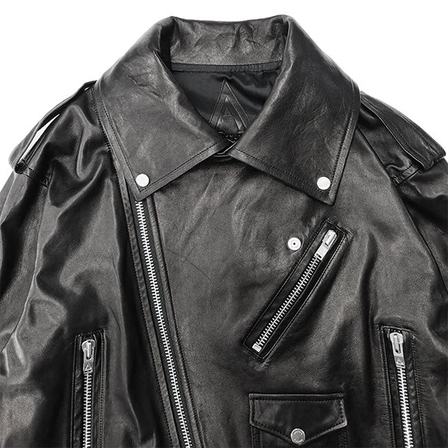 A LEATHER BIG COLLAR RIDERS AUJ2652