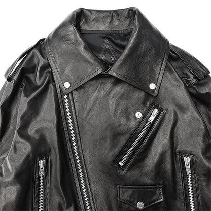A LEATHER BIG COLLAR RIDERS AUJ2652