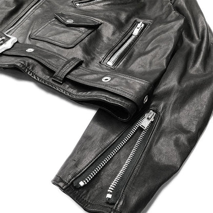A LEATHER BIG COLLAR RIDERS AUJ2652