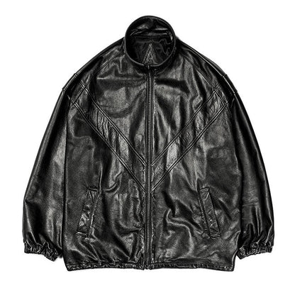 A LEATHER PHYSICAL FITNESS JACKET ARJ2655