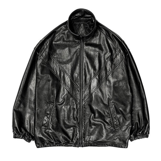 A LEATHER PHYSICAL FITNESS JACKET ARJ2655
