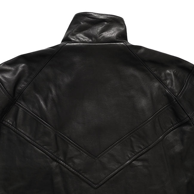 A LEATHER PHYSICAL FITNESS JACKET ARJ2655