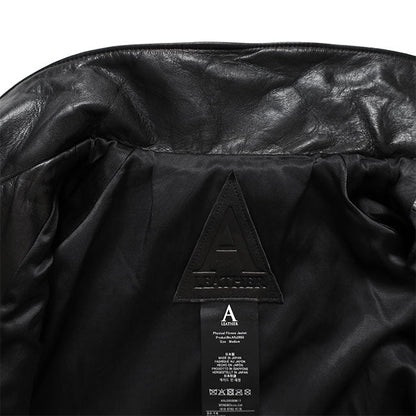 A LEATHER PHYSICAL FITNESS JACKET ARJ2655