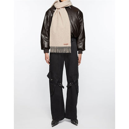Acne Studios アクネストゥディオズ フリンジウールマフラー FN-UX-SCAR000219