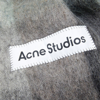Acne Studios アクネストゥディオズ ウールモヘア チェックマフラー FN-UX-SCAR000115