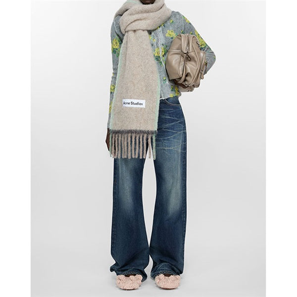 Acne Studios アクネストゥディオズ ウールモヘア マフラー FN-UX-SCAR000328