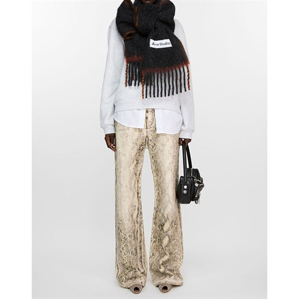 Acne Studios アクネストゥディオズ ウールモヘア マフラー FN-UX-SCAR000328