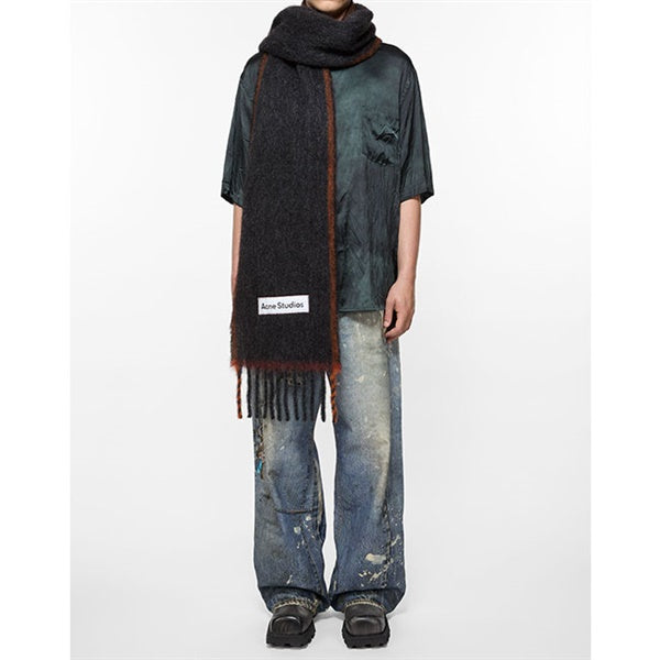 Acne Studios アクネストゥディオズ ウールモヘア マフラー FN-UX-SCAR000328
