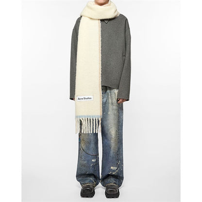 Acne Studios アクネストゥディオズ ウールモヘア マフラー FN-UX-SCAR000328
