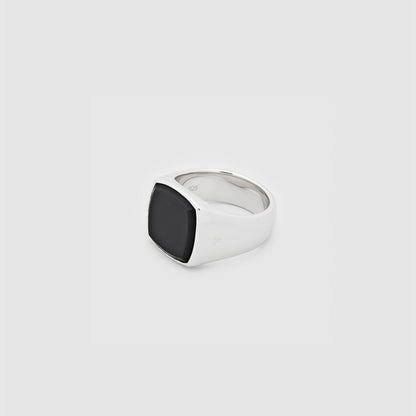 TOMWOOD トムウッド Cushion Black Onyx クッション ブラックオニキス リング 100305M **