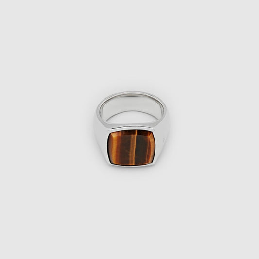 TOMWOOD トムウッド Cushion Tiger Eye クッション タイガーアイ リング 100378M **