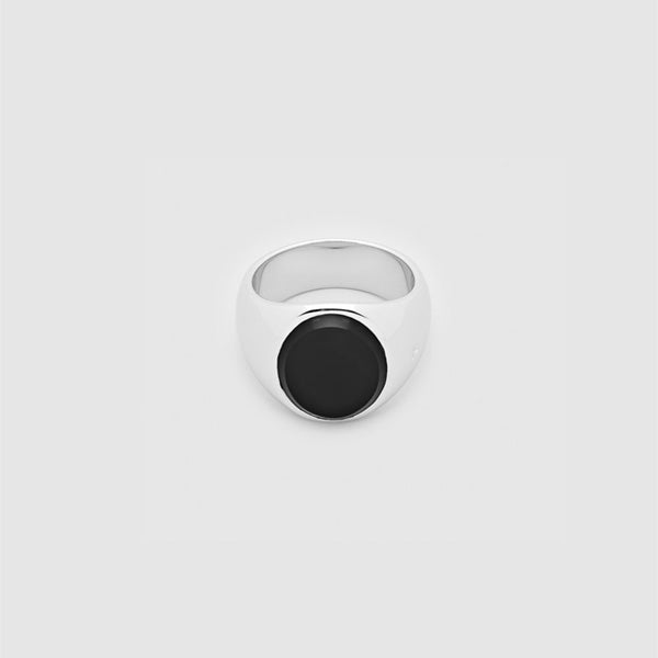 TOMWOOD トムウッド Oval Black onyx オーバル ブラックオニキス リング 100807M **