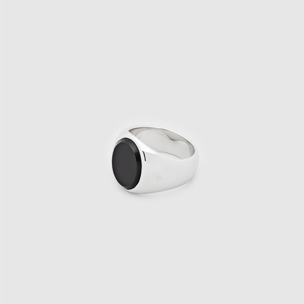 TOMWOOD トムウッド Oval Black onyx オーバル ブラックオニキス リング 100807M **