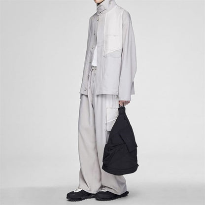 Y-3 ワイスリー ナイロンリップストップ スリングバッグ KD0214