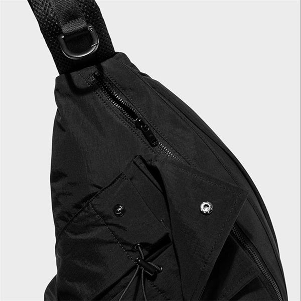 Y-3 ワイスリー ナイロンリップストップ スリングバッグ KD0214
