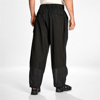 Y-3 ワイスリー バックル付きベルト ストレート カーゴパンツ KD3976