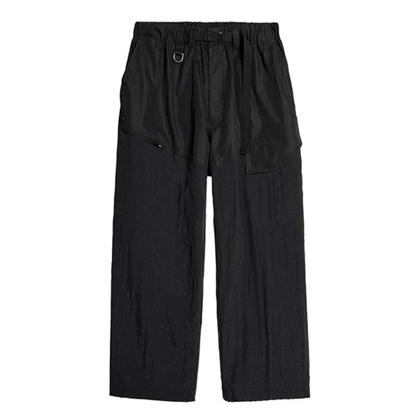Y-3 ワイスリー バックル付きベルト ストレート カーゴパンツ KD3976