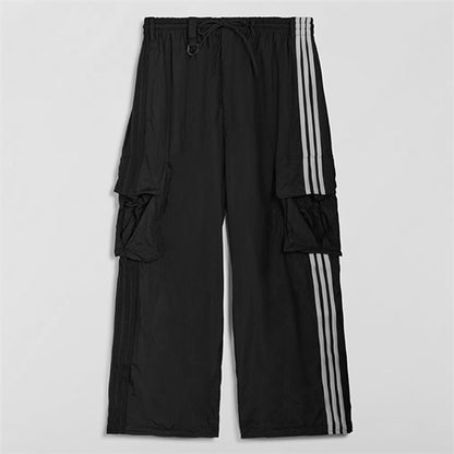 Y-3 ワイスリー ルーズフィット ワイヤード スリーストライプス ナイロンカーゴパンツ KF1087