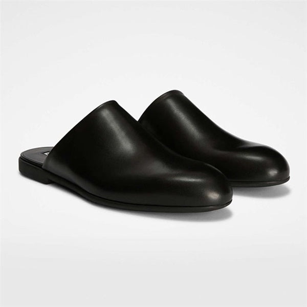 JIL SANDER ジルサンダー SABOT サボ レザースリッパ J33WX0006 P7583