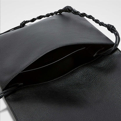 JIL SANDER ジルサンダー TANGLE FLAT MD タングル レザー ショルダーバッグ J26WG0079 P8948