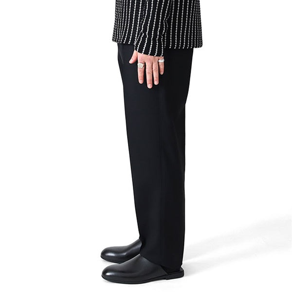 JIL SANDER ジルサンダー W TROUSER 06 AW 18 ウールギャバジン テーパードスラックス J23KA0005 J40159